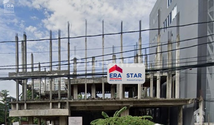 Jual Bangunan Setengah Jadi bisa untuk Rumah dan Kantor di Premium Area Patal Senayan Jakarta Selatan