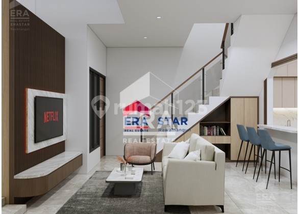 Rumah baru 2 lantai yang nyaman di Cipedak Jagakarsa Jaksel 2