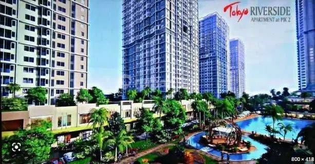 Disewakan Apartemen Tokyo Riverside Pik 2 Studio Murah Kosong  2