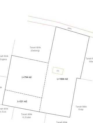 Tanah Luas di Cikahuripan, Lembang