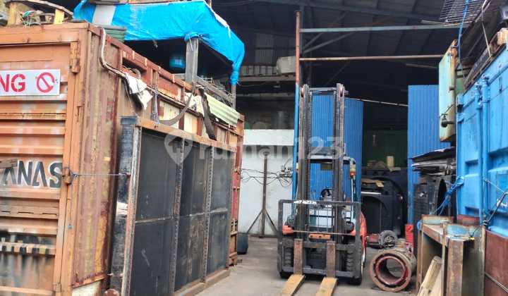 Gudang Kapuk Dijual Luas 4600M2 Konstruksi Besi Ada Office