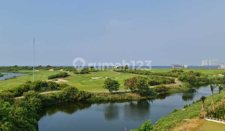 Kavling Mewah View Golf Laut Danau Golf Island PIK Ukuran 30x40