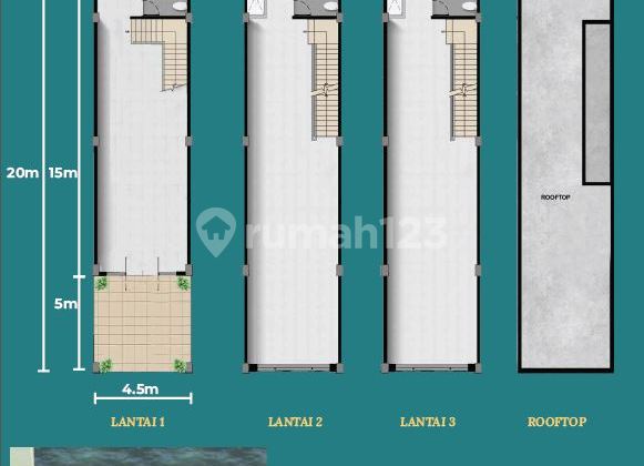 Ruko Marina Bay Pik 2 Boulevard Tipe Amsterdam 4,5X20 bisa Cicil