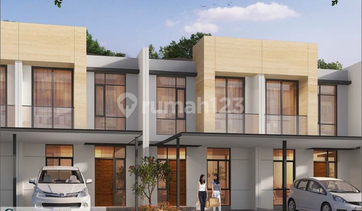 Rumah Villa Pasir Putih PIK 2 Ukuran 6x12,5 Brand New Siap Huni
