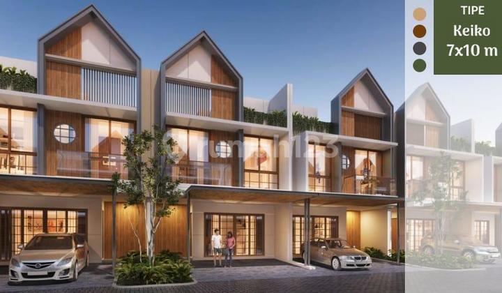 Rumah PIK 2 Sapporo Residence 3 Lt 7x10 BISA KPR FREE SMARTHOME