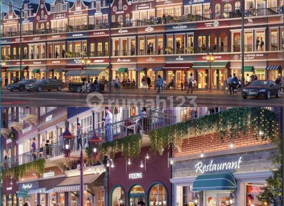 Ruko Marina Bay Pik 2 Boulevard Tipe Amsterdam 4,5X20 bisa Cicil