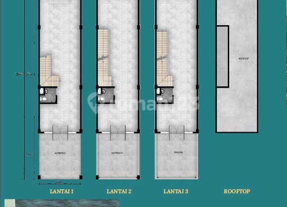 Ruko Marina Bay Pik 2 New York View City 4,5X20 Cash bisa Cicil
