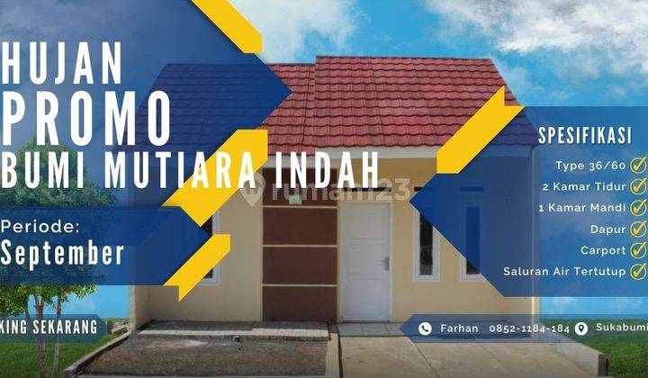 House For Sale In Parungkuda With Mountain Views, Only 1 Left  1