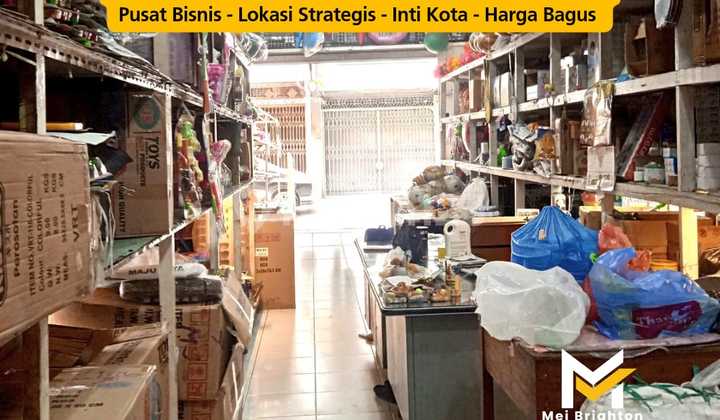 Dijual Ruko Pusat Bisnis & Grosir Kota Medan Jl.Bawean Intikota 
