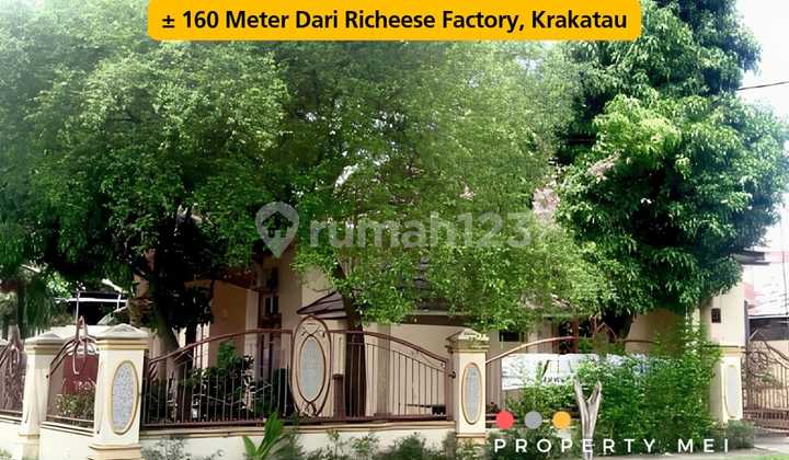 Rumah Hook.Luas Tanah 408 M-Jl.Bukit Barisan-Krakatau ,Siap Huni