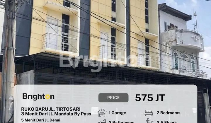 Dijual Ruko Baru Jalan Tirtosari Garasi Mobil Dengan Canopy - Lokasi Strategis Dijual Ruko Baru Jalan Tirtosari Garasi Mobil Dengan Canopy - Lokasi Strategis