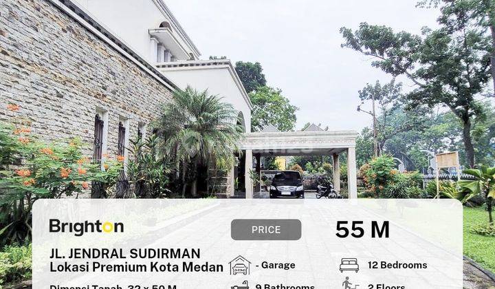 Rumah Luas Lokasi Paling Bergengsi Dan Premium di Kota Medan 1