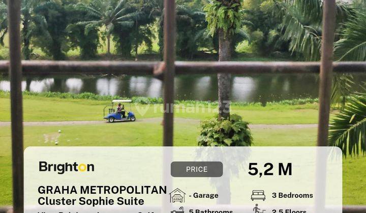 Rumah Lebar 10 M di Graha Metropolitan Siap Huni 1