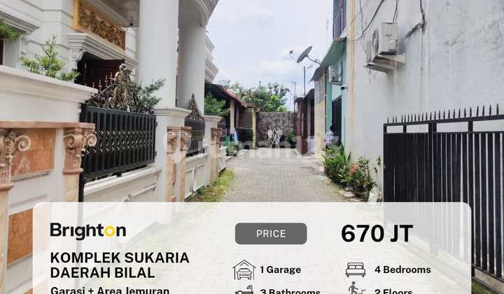 Komplek Sukaria Daerah Bilal Siap Huni Lebar 6 M Komplek Sukaria Daerah Bilal Siap Huni Lebar 6 M