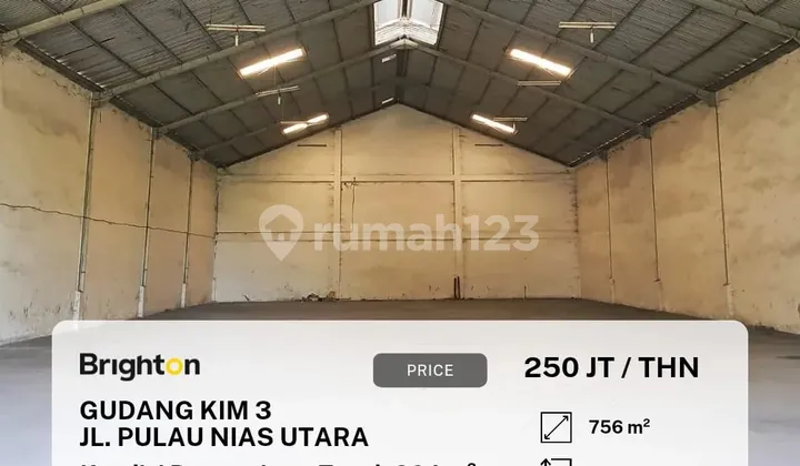 Gudang Di Kim Kawasan Industri Medan 3 Kondisi Bagus 1