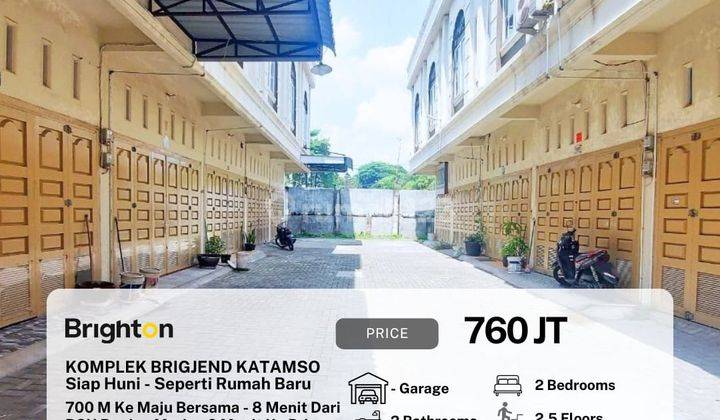 Komplek Brigjen Katamso Siap Huni Seperti Rumah Baru 1