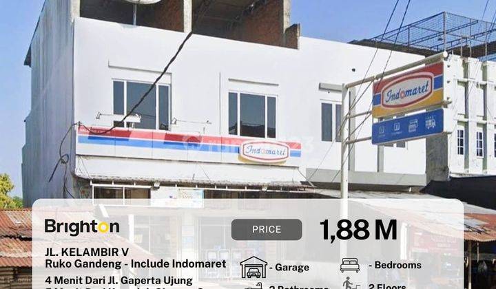 Ruko Gandeng Include Indomaret Jalan Kelambir V 1