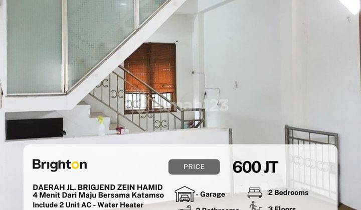 Daerah Brigjend Zein Hamid Siap Huni Semi Furnished  1