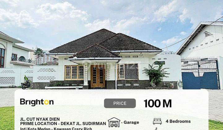 Rumah Dengan Luas Tanah 2000m² Jalan Cut Nyak Dien  1