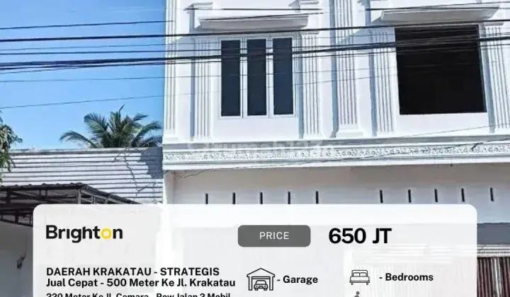 Rumah Baru Daerah Jl.Cemara & Jl.Krakatau-Lokasi Super Strategis  1