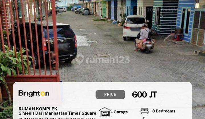 Rumah Komplek Daerah GatotSubroto-5 Menit Dr Manhattan Square  1