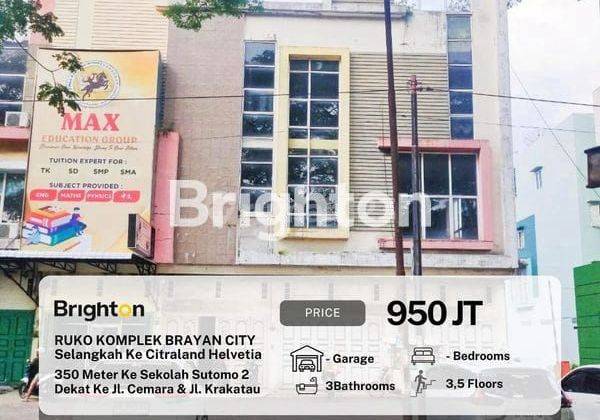 Ruko Komplek Brayan City Lokasi Strategis Harga Bagus Dekatcemara 1