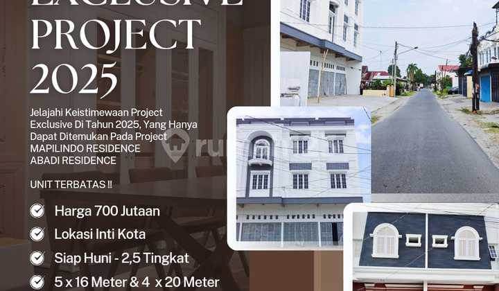 1 Unit Terakhir Rumah Baru Abadi Residence Jl.Abadi - Bhayangkara