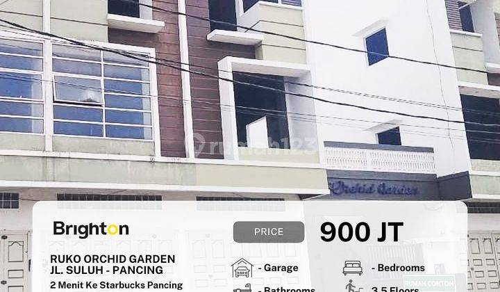 Ruko Baru Komplek Orchid Garden Jalan Suluh Pancing 1