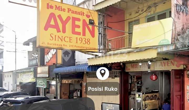 Ruko Bisnis Jalan Surabaya Pematang Siantar lokasi strategis  1