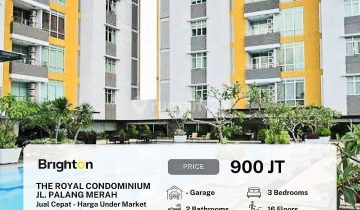 The Royal Condominium Typeemerald Jl. Palangmerah Full Furnished  1