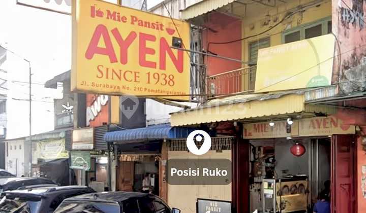 Ruko Bisnis Jalan Surabaya Pematang Siantar lokasi strategis  2