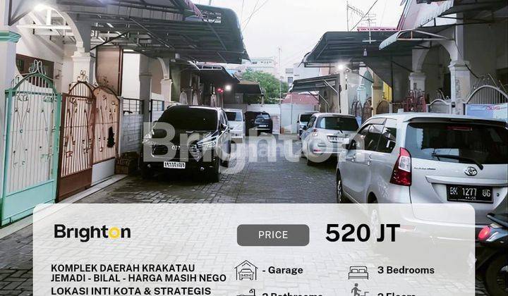 Rumah 2 Tingkat Dalam Komplek Daerah Medan Timur Siap Huni  1