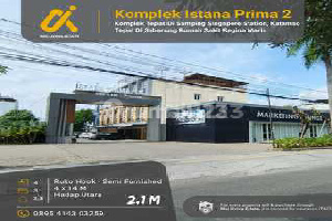 Dijual Ruko Hook Dalam Komplek Istana Prima 2 Jl.brigjend Katamso 1