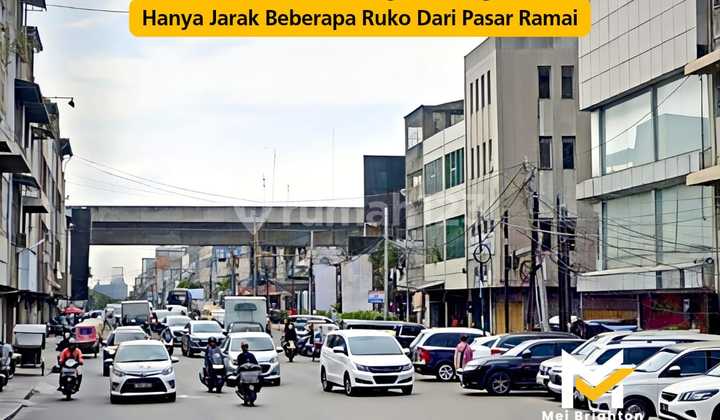Dijual Ruko Bisnis Semi 5 Tingkat Jl.Thamrin Sederetan Pasar Rame 1