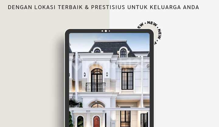 Villa Posisi Hook Daerah Cambridge S.Parman Kondisi Kosong  2