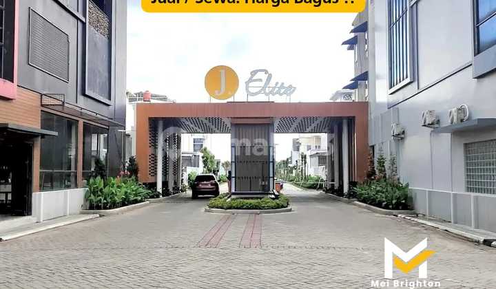 Harga Bagus Jual/Sewa Komplek J.City-Cluster J Elite Lebar 6 M