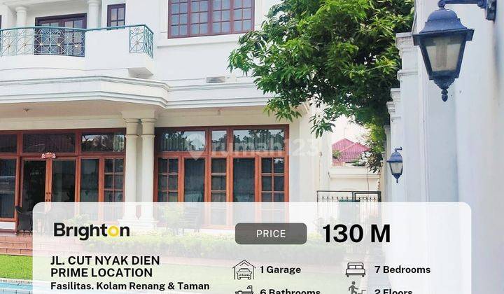 Rumah Luas Tanah 1.600 M² Jl.xut Nyak Dien Prime Location 1