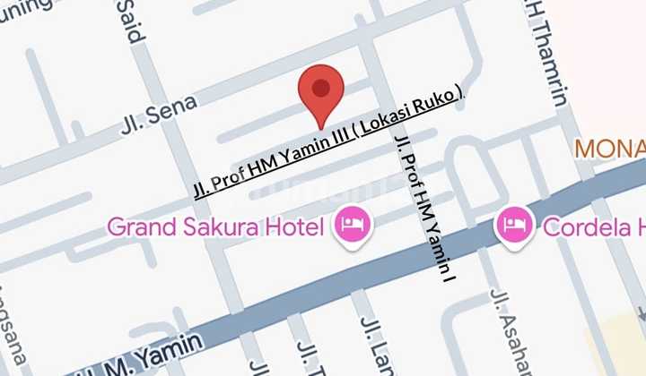 Dijual Ruko Jl.Prof.HM.Yamin SH III-Inti kota Lokasi Strategis  2