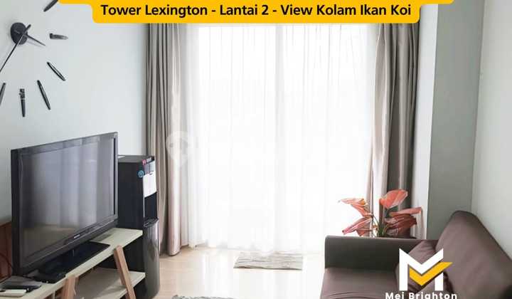 For Rent: Podomoro Tower Lexington Apartment - Fully Furnished