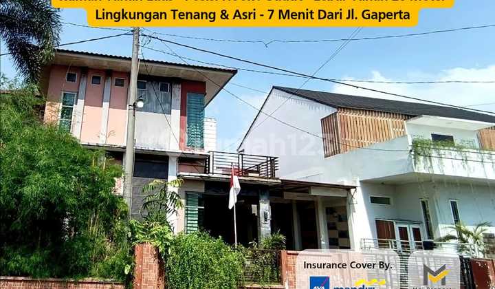 Dijual Rumah Posisi Hook Lebar Tanah 20m Jl.gapertaujung Siaphuni 1