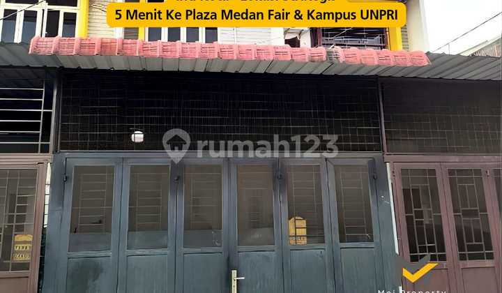 Dijual Rumah 2,5 Tingkat Jl.johar Daerah Sikambing-sekip Intikota