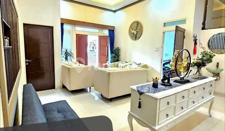 Dijual Rumah Luas 10 M Komplek Bumi Asri Semi Furnished