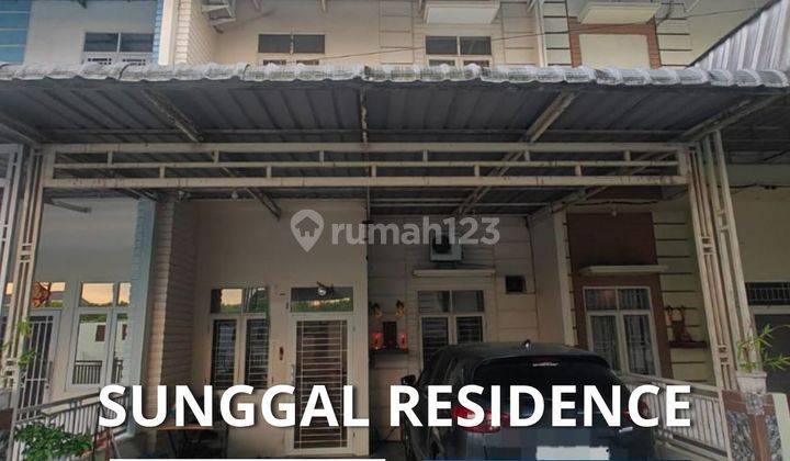 Dijual Rumah Siap Huni Daerah Sunggal Komplek Sunggal Residence 1