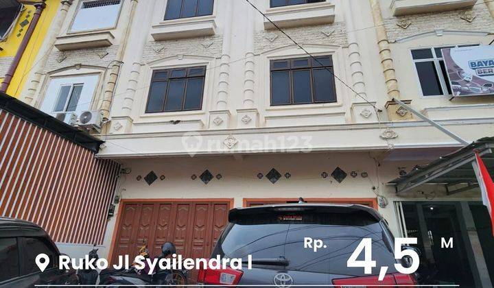 Dijual Bu Ruko Gandeng Jalan Syailendra Inti Kota  1