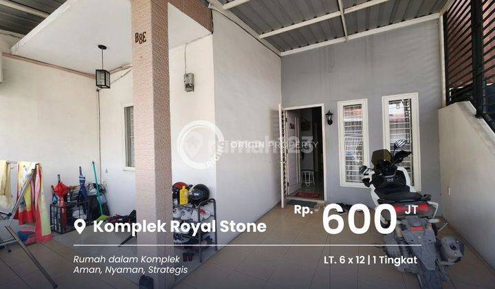 Dijual Cepat Rumah Komplek Royal Stone Daerah Tuasan Krakatau 1