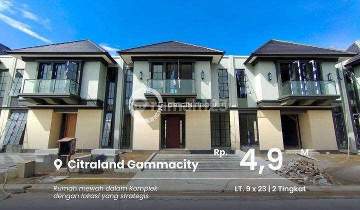 Dijual Rumah Villa Cantik Komplek Citraland Gammacity 1