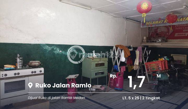 Dijual Cepat Ruko Di Jalan Lamlo Daerah Medan Kota  1