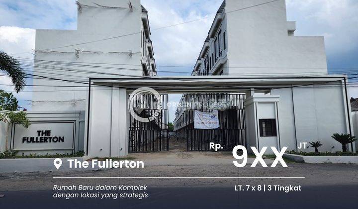 Dijual Villa Baru Kondisi Kosong The Fullerton Jalan Madio Santoso 1