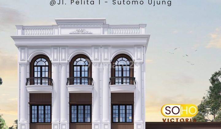 Dijual Villa Murah Komplek Soho Victoria Jalan Pelita 1 Daerah Sutomo Ujung 1