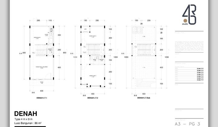 Rumah Baru Jalan Perbatasan Komplek Krakatau Avenue 2